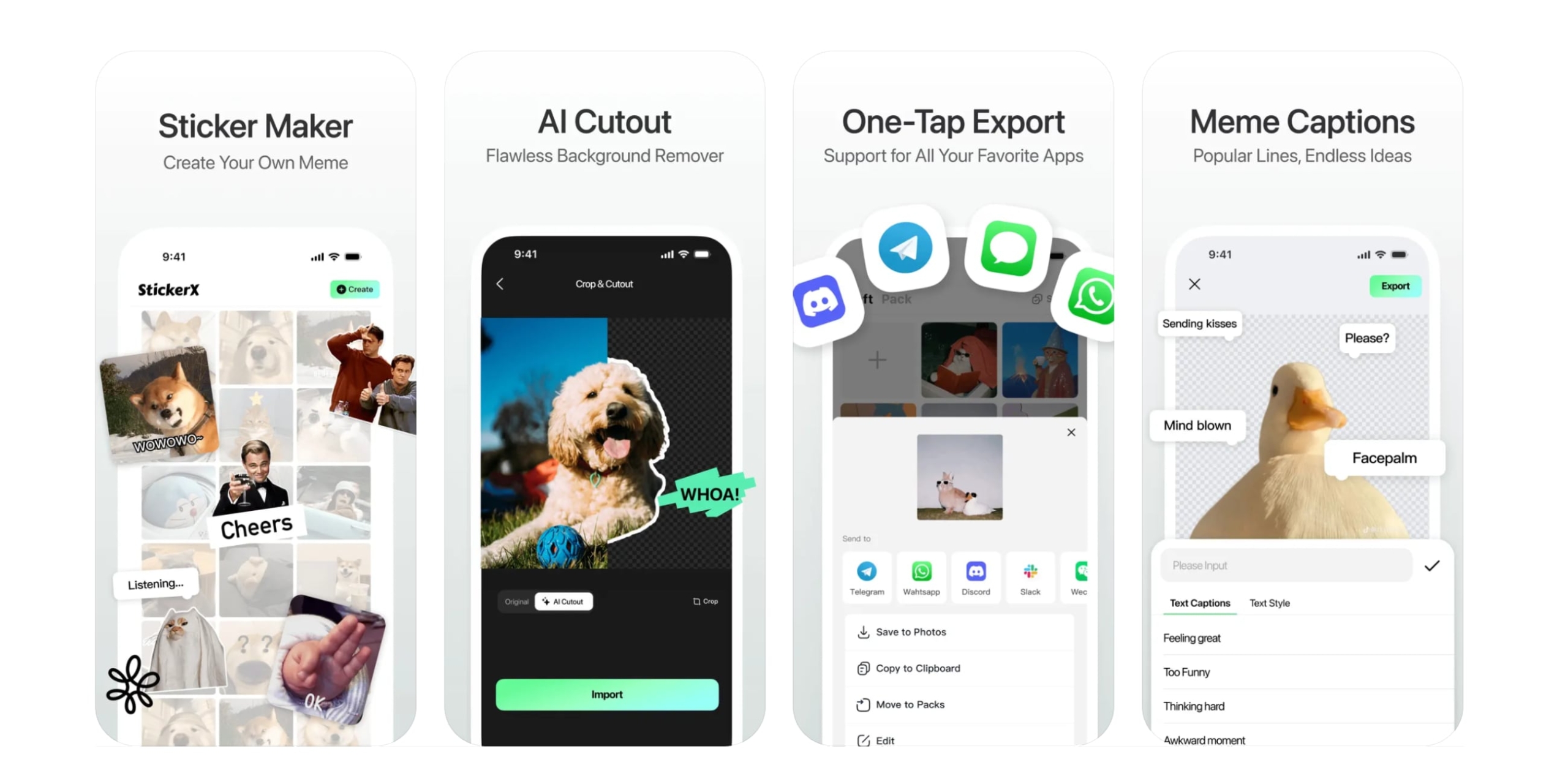 Новые приложения для iOS: StickerX