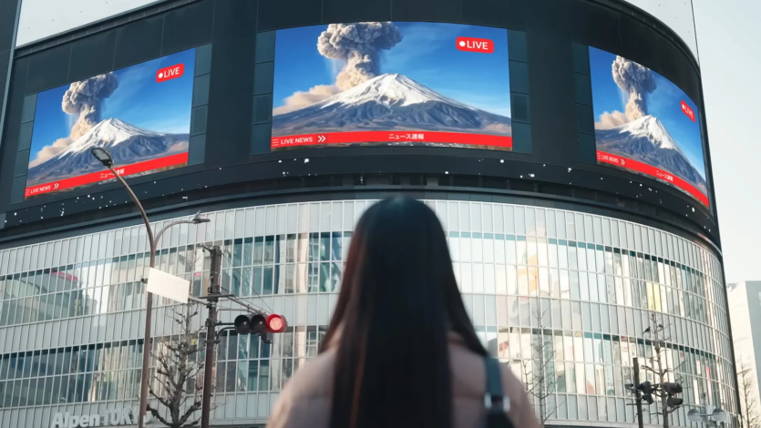 Если взорвется Фудзи: японская государственная служба смоделировала катастрофу в видео