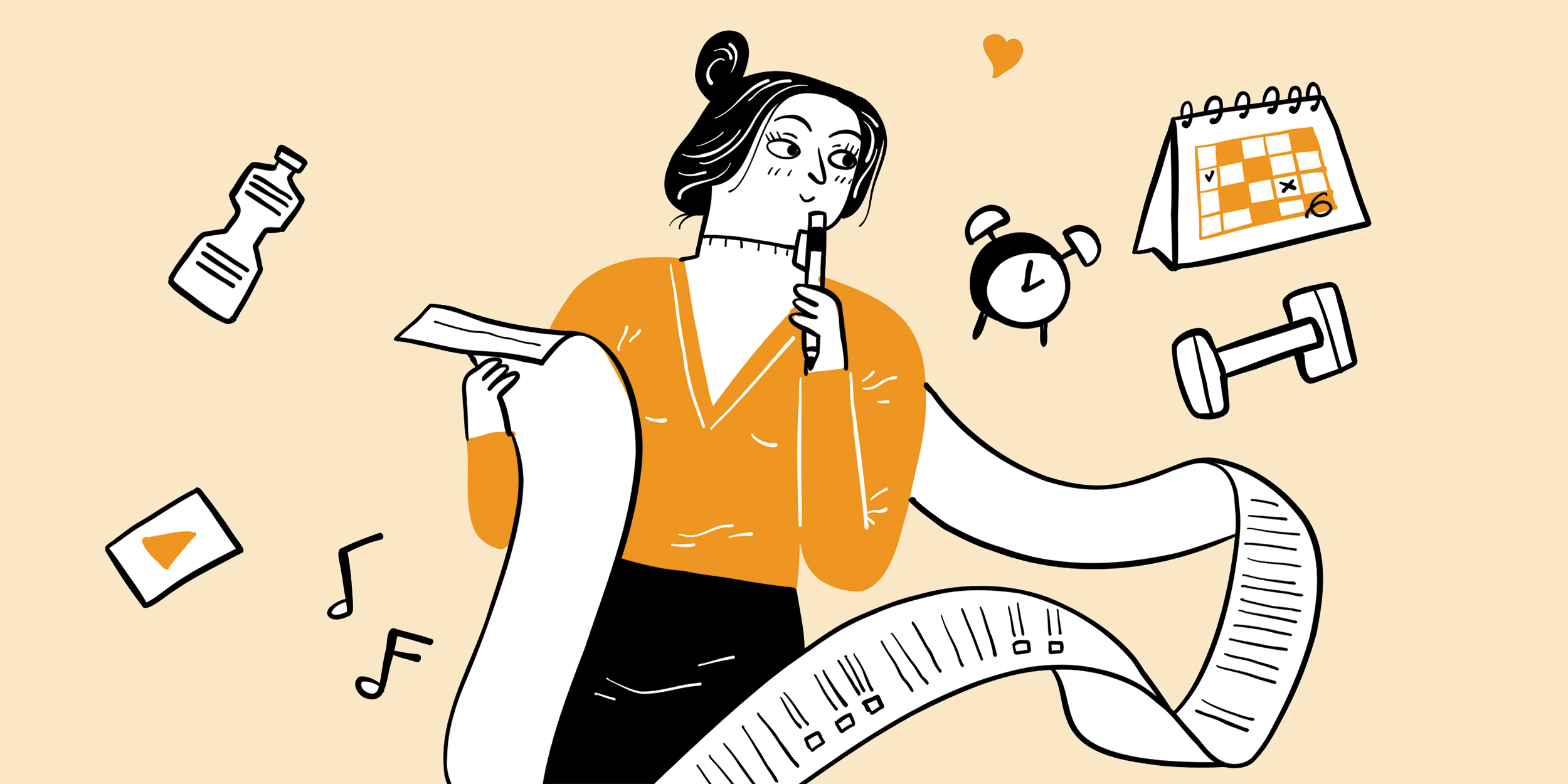 Как использовать список дел, чтобы заново создать свою личность