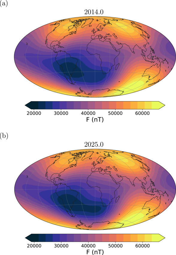 Слабке місце Землі: південноатлантична магнітна аномалія шириться на схід