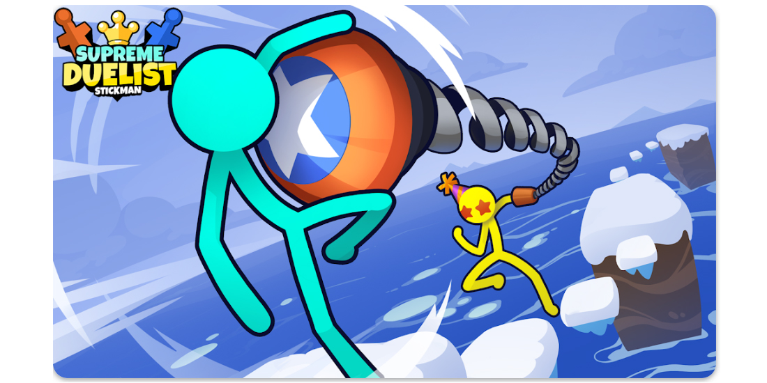 Игры на двоих на Андроид: Supreme Duelist Stickman 