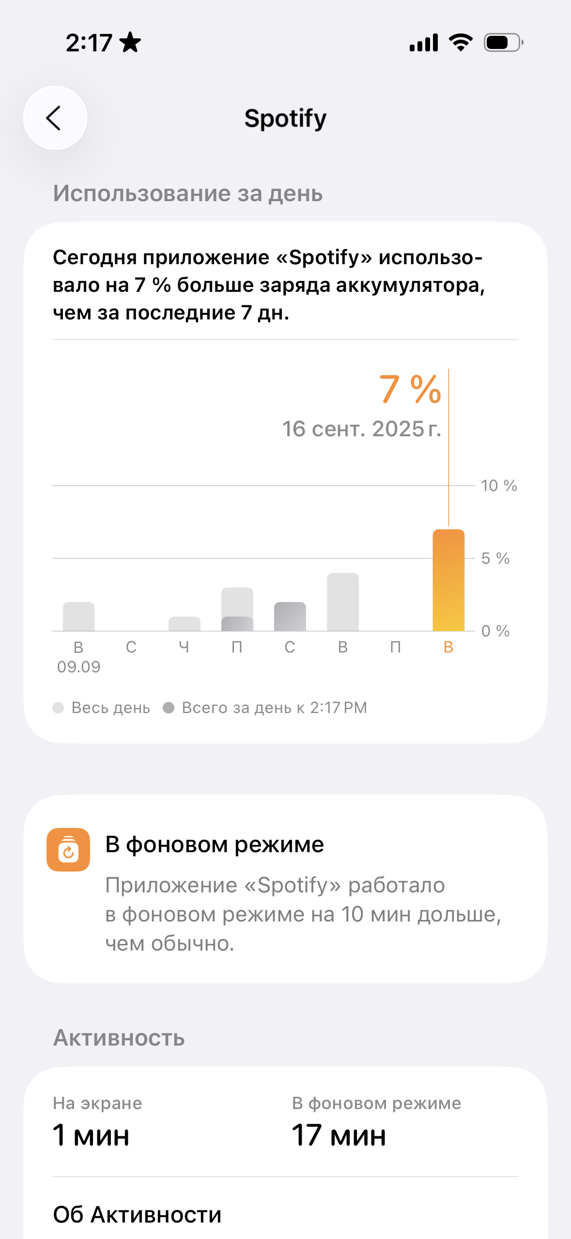 Что нового в iOS 26: Переработанная статистика аккумулятора