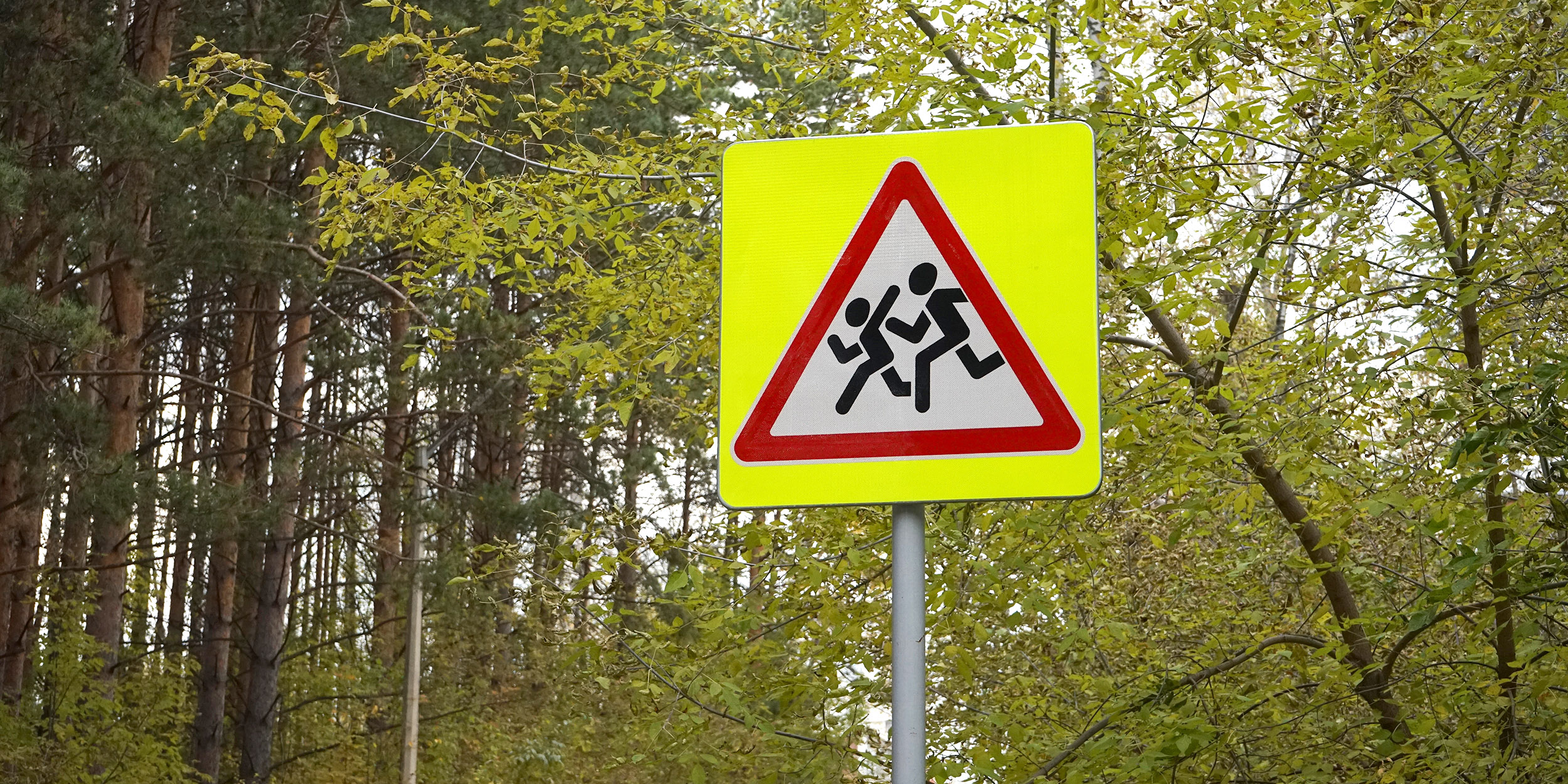 Дорожная безопасность: знак «Дети»